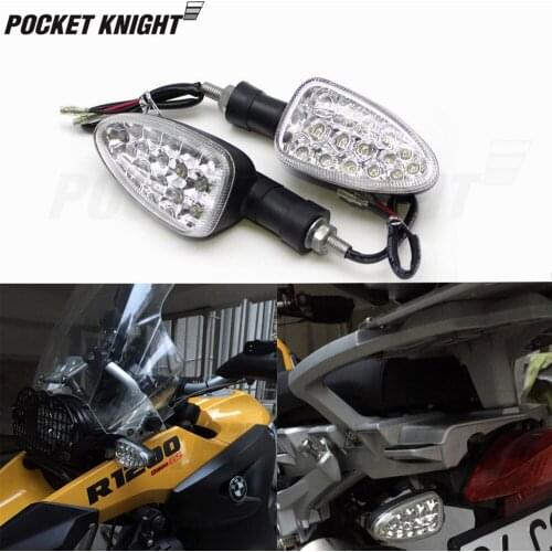 LED Turn Signal Indicator Light For BMW F650GS F800S K1300S R1200R G450X R1200GS K1200R F800ST Motorcycle Blinker Front or Rear