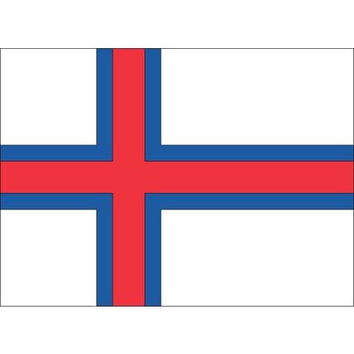 90x150cm faroe islands flag for decoration