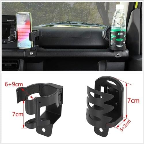 Universal Car Bracket For Suzuki Jimny JB74 2019+ Car Phone Bracket Drink Cup Holder Stand Organizer For Jimny 2019