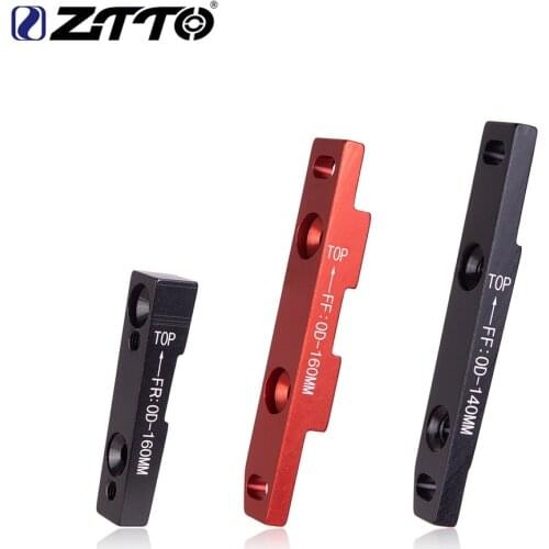 ZTTO Ultralight Road Bike Disc Brake Flat Mount Bicycle Disc Brake Adapter Alloy Bracket for 140 160mm Rotor Cycling Parts