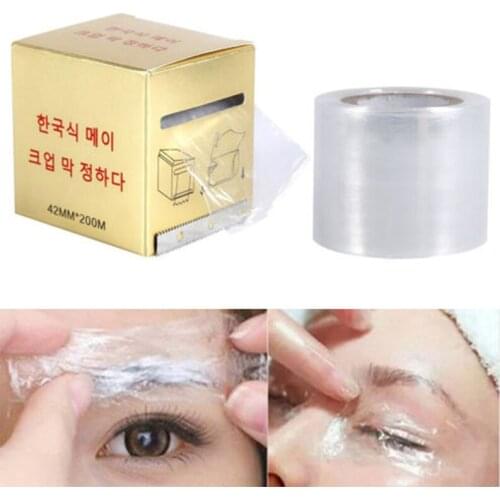 1 Roll Microblading Tattoo Clear Plastic Wrap Preservative Film for Permanent Makeup Tattoo Eyebrow Tattoo Accessories Wholesale