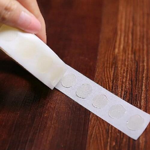 100Pcs/roll circular super sticky glue point convenient paste balloon wedding room Latex Foil Balloons decoration 7zza068