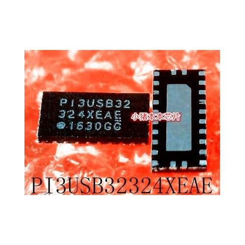 Free shipping 10PCS PI3USB32324XEAE PI3USB32324 QFN14