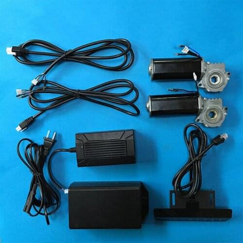 DC24V 51W 5N.m 99rpm 2pcs 978JL Motor Controller Power Supply And Control Switch Complete Equipmen For Lift Table