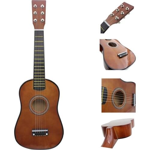 IRIN Colorful Guitar 23 Inch Soprano 6 Strings Basswood Beginner Guitar ke + String + Pick Stringed Instrument