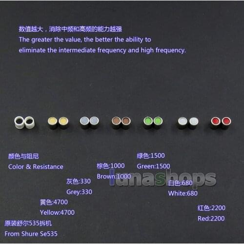 LN005144 Armature Damping Damper Earphone Plugs For Knowles Electronics Acoustic Shure Se215 se315 se425 se535 Se846 TF10 LM5144