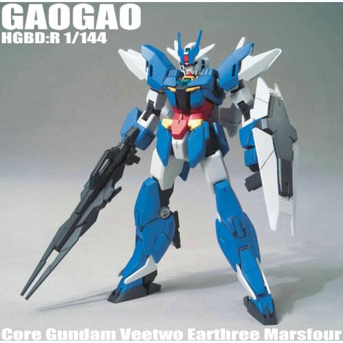 GAOGAO HGBD:R 1/144 Core Gundam Veetwo Earthree Marsfour Assembled Model Action Figure Toys