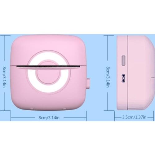 F3MA Mini Label Printer Bluetooth-compatible Label Printer Maker Thermal Printer for Home Business Photo Label Memo List