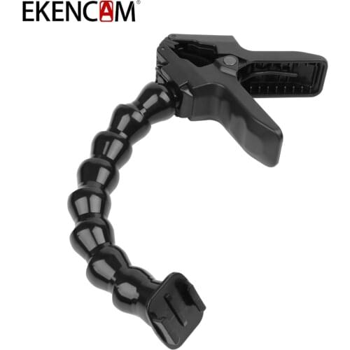 24cm GoPro Gooseneck Adjustment Jaws Flexible Clamp Mount for Insta360 OneR DJI GoPro Hero 9 8 7 6 5 SJCAM Yi 4K Camera Tripod