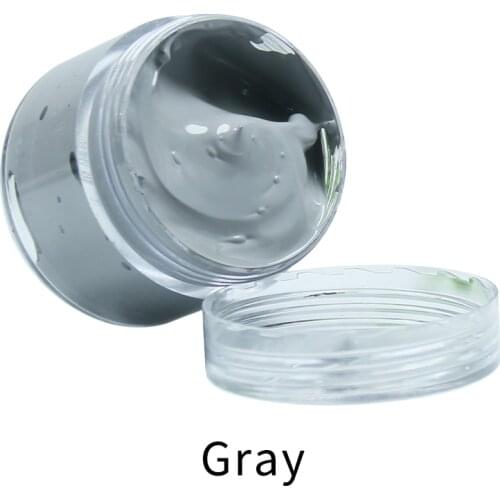 Gray Leather Repair and Care Paint Vinyl Shoe Cream Holes Scratch Cracks Rips Restoration Cream 30ml