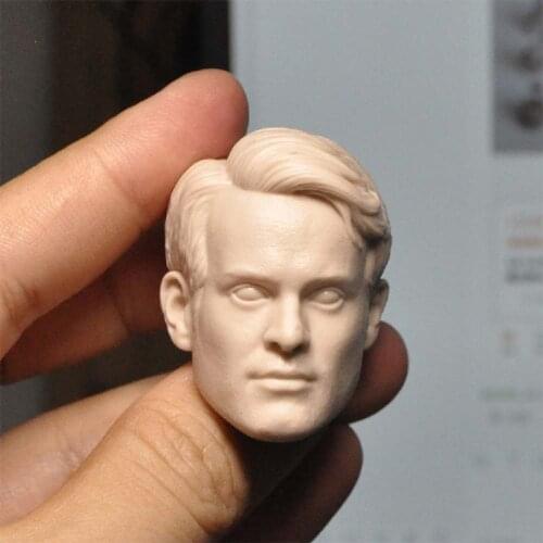 Blank Hot 1/6 Scale Matt Murdock Lawyer Head Sculpt Unpainted Fit 12" Figure