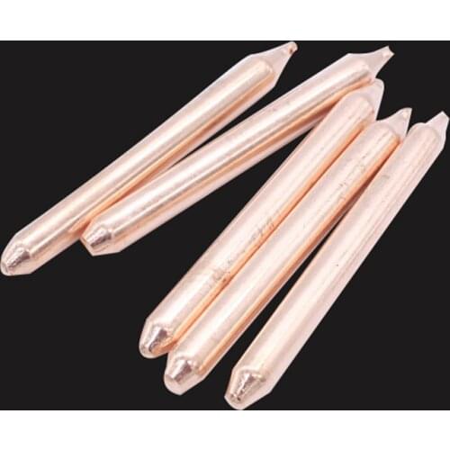 Copper Tube Cooling Rod Round Copper Tube 230mm-400mm 1pcs Laptop Thermal Conductive DIY Radiator 8mm Diameter copper pipe