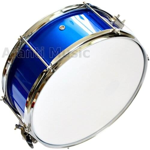 Afanti Music Blue color 14 inch Maple+PVC Snare Drum (ASD-102)