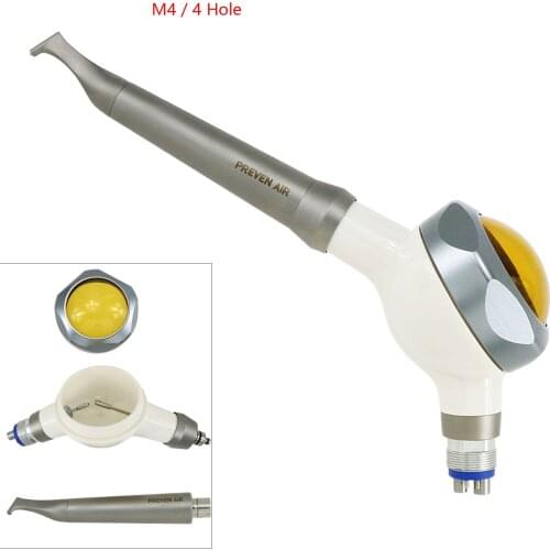 NEW Dental Air flow style Hygiene Polisher Handpiece Prophy-jet M4 4 Holes