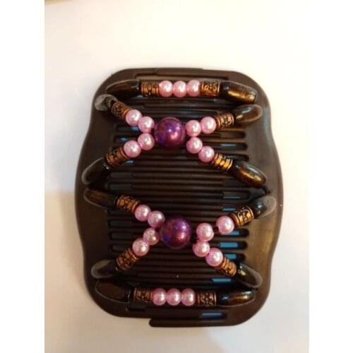 20 pcs/lot free shiping beautiful Stretchy acrylic Wholesale Hair Ornament Magic Hair Comb