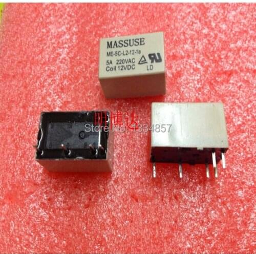 ME-5C-L2-12-1A 6PINS 5a 12VDC Power Relay original New