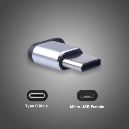 Micro USB to USB C Adapter Type-C Converter USB C male to female Connector Charger Plug For Huawei Xiaomi Samsung Type-C Charger
