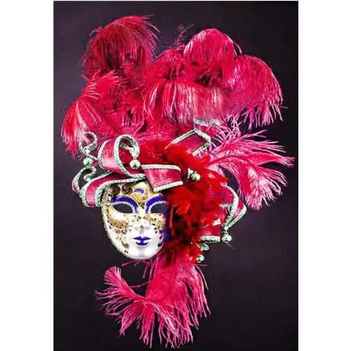 Full square/round drill diamond mosaic Mask woman 5 d drill diy diamond embroidery cross stitch needlework diamond paint,X3