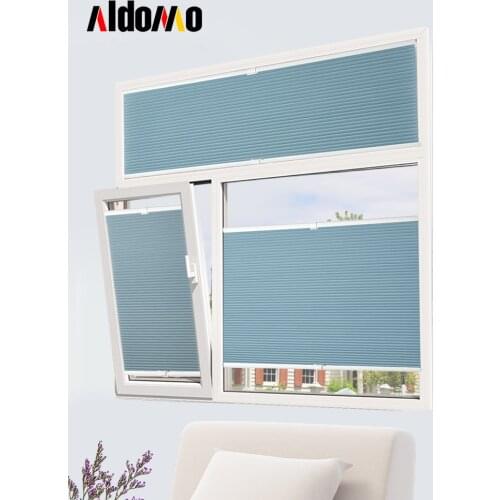 ALDOMO Inner opening inner inverted window honeycomb blinds for kitchen office bedroom daylight blackout blinds