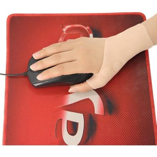 1pcs Silicone Gel Magnetic Therapy Wrist Thumb Support Gloves Arthritis Pressure Corrector Gloves Dropship Household Merchandise