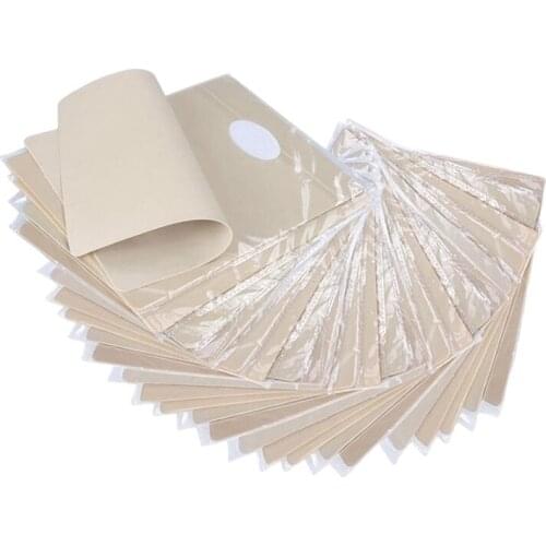 10PC Tattoo Practice Skin Blank Double Sides Tattoo Practice Fake Skin for Permanent Makeup Tattoo Supplies