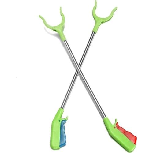 2X Clamp Waste Collector Garbage Claw Garbage End Tool Garden 60CM