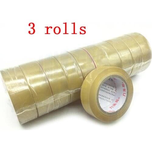 3 Rolls 18mm Waterproof Tape Ship Model Cover/Housing PVC Sealing Tape Spare Parts For DIY RC Boat Model