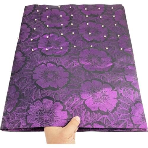 African Sego Headtie High Quality 040 2pcs/Bag Headscarf 100% African Sego Headtie & Wrapper For Wedding Party