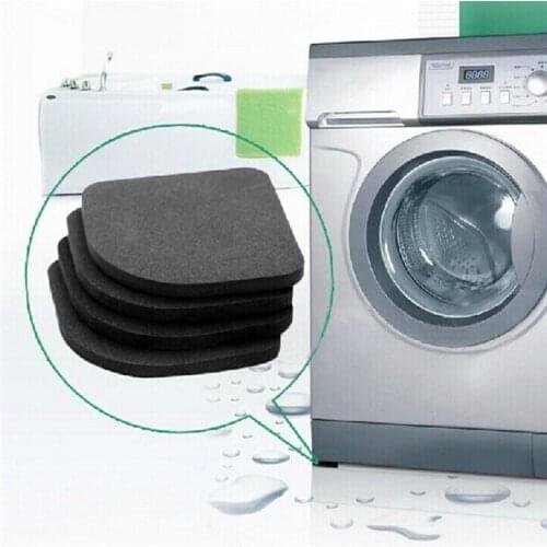 Washing Machine Anti-Vibration Pad Mat Non-Slip Shock Pads Mats Refrigerator 4pcs/set Kitchen Bathroom Accessories Bathroom Mat