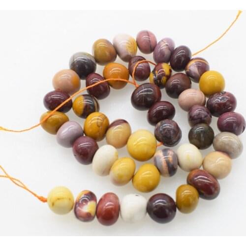 Loose beads yellow egg agate baroque 14" 10-14mm for DIY jewelry making FPPJ wholesale beads nature gem stone