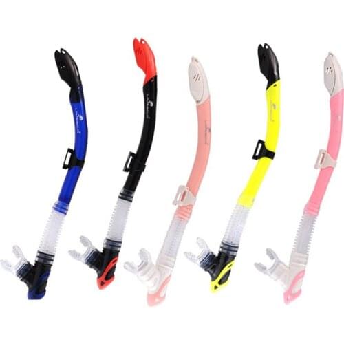 C322 Adult men and women, all-dry diving, snorkeling, breathing tube, silicone material, diving equipment, multi-color optional