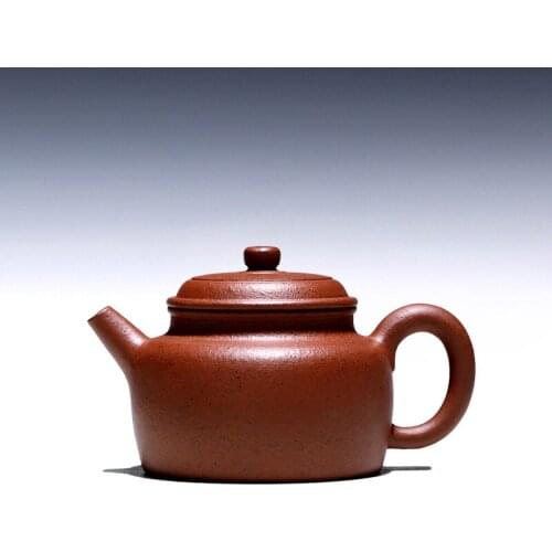 Two 】 yixing recommended pure manual teapot home outfit Pan Ye iron ore mud zhu DE bell 240 cc