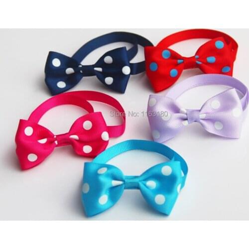 500pcs/lot Dog Bow Ties Pet Cat Puppy Bowties Neckties Accessories Dog Holiday Grooming products Supplies