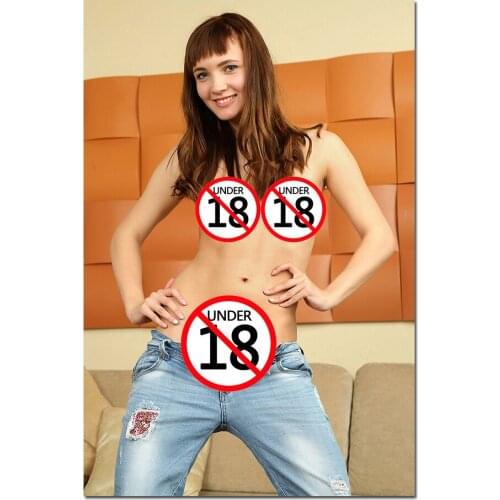 Beautiful Young Girl Photo Canvas Painting Pop Art Posters and Prints Wall Picture for Living Room Decor