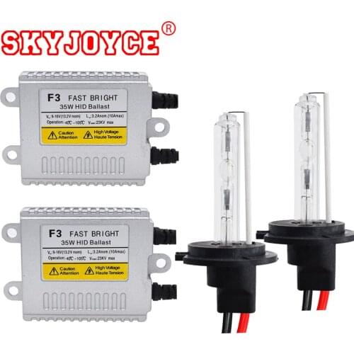 Fast bright hid kit 35W hid bulb white light hid kit 3000K-30000K fast metal hid light kit ballast H1 H7 H11 9005/6 880/1 hid