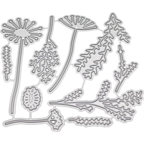 Lace Dandelion Frame Metal Cutting Dies Scrapbooking New 2019 For Diy Stamp Stencil Paper Card Making Embossing Template Dies