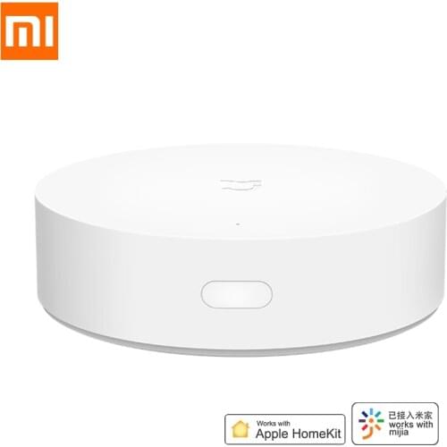 Xiaomi MIJIA Multimode Gateway Hub ZigBee 3.0 WiFi Bluetooth Mesh Smart Remote Center Control Work With Homekit Security Device