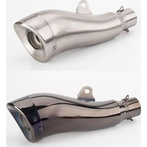 Motorcycle modified exhaust pipe stainless steel high temperature resistant dolphin exhaust pipe RC390 CB1000R