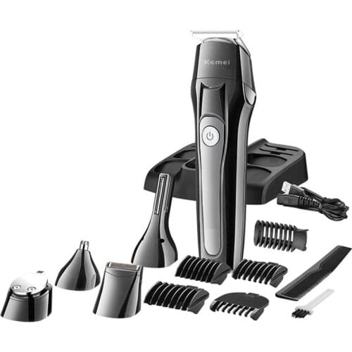 5in1 grooming kit hair trimmer electric for men body beard hair clipper nose ear trimer stubble hair cutting machine haircut