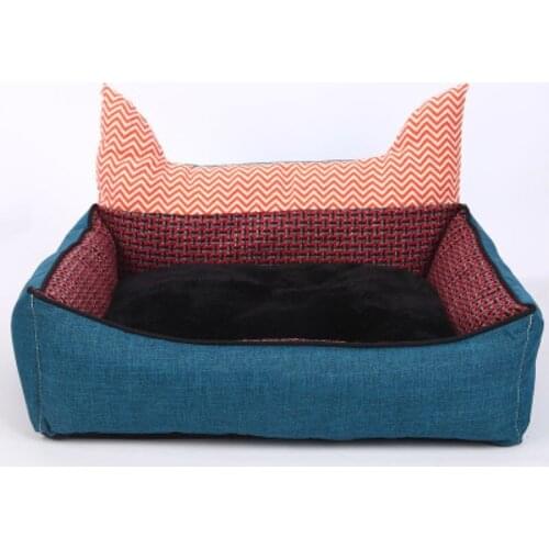 New Square ear water proof dog kennel washable durable breathable nonstick pet Teddy Golden Retriever Medium dogs/large dogs