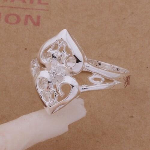 Wholesale Wedding Rings silver plated Fashion jewelry rings WR-160