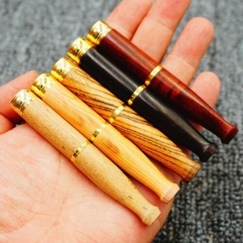 Manufacturers direct rosewood acid cigarette holder filter tiger leather sandalwood cigarette holder wholesale cigarette pole cr