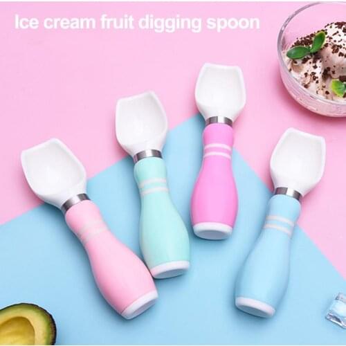 Ice Cream Scoop Eco-friendly Food Grade Material Comfortable Handle Professional Stainless Steel Scoop for Restaurants Ice Cream
