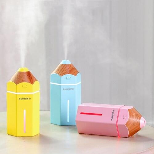 ELOOLE Pencil Air Humidifier USB Ultrasonic Aromatherapy Aroma Diffuser Mist Maker Fogger Mini Air Purifier Humidificador