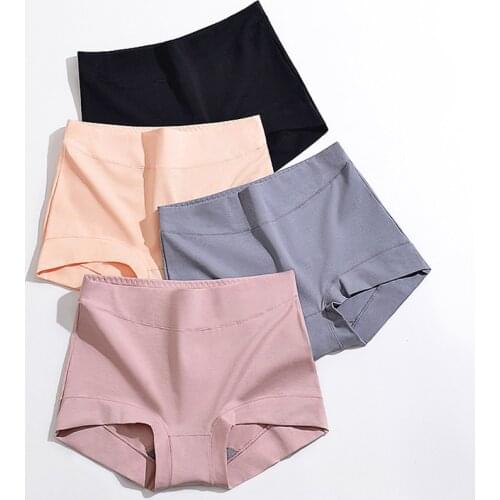 Pure Cotton Underwear Women New Autumn and Winter Shorts for Women Cozy Shorty Femme Antibacterial Boxer Mujer Sexy Hot Pants