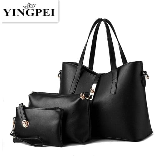 YINGPEI women messenger bags luxury tote Top-Handle purses leather clutch handbags famous brands designer High quality