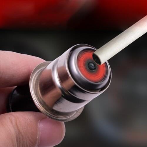 12V Metal Universal Auto Car Windproof flameless Cigarette Lighter Power Socket Plug Outlet Professional Cigar Lighter Adapter