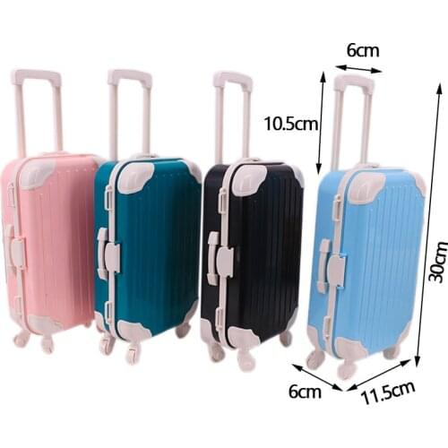 Doll Accessories Suitcase For 18 Inch American Doll Girls 43 Cm Baby New Born Doll Clothes Accessories,Generation