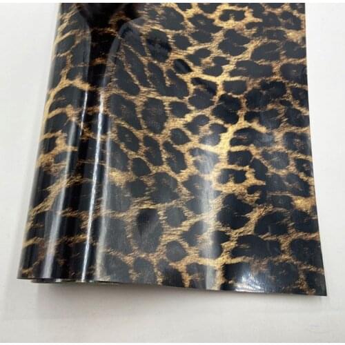 Car Sticker Leopard Printed Car Styling Film Decor Auto Film Vinyl Wrap Car Adhesive Decoration Motorcycle Car Accessories