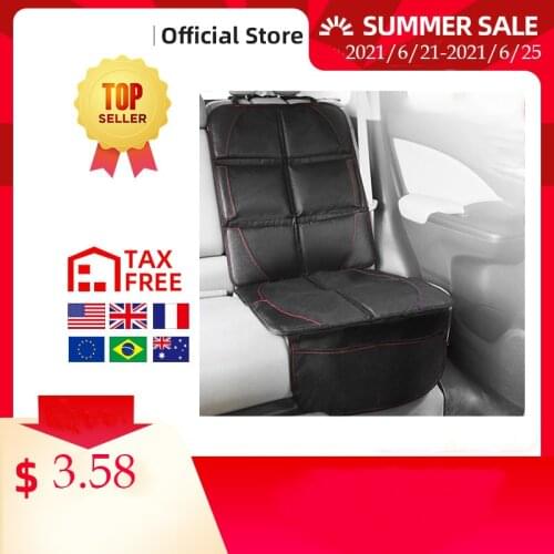 Car Seat Cover Oxford Pu Leather Car Seat Protector Mats Child Baby Pads Seat Protective Mat For Baby Kids Protection Cushion